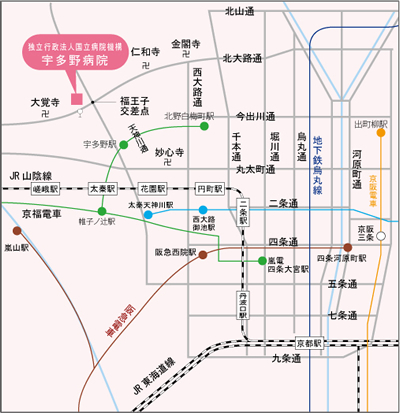 交通アクセスマップ