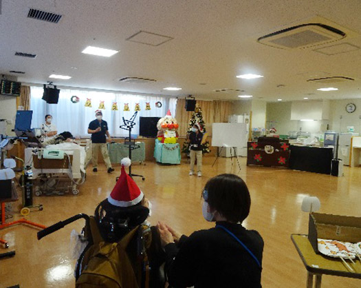 クリスマス会の様子
