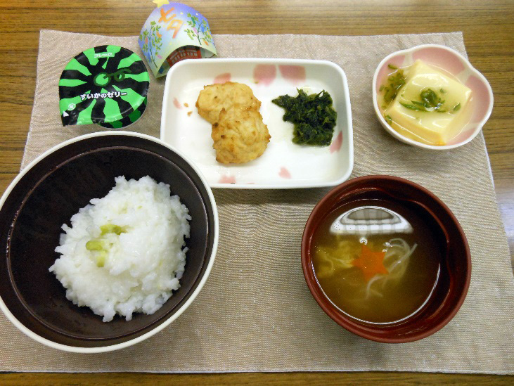 【七夕メニュー：ソフト食】