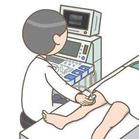 下肢血管超音波検査（下肢血管エコー）